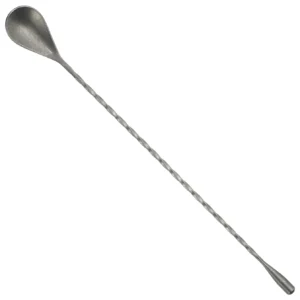 Winco BABS-12CS Crafted Steel Bar Spoon, 12"