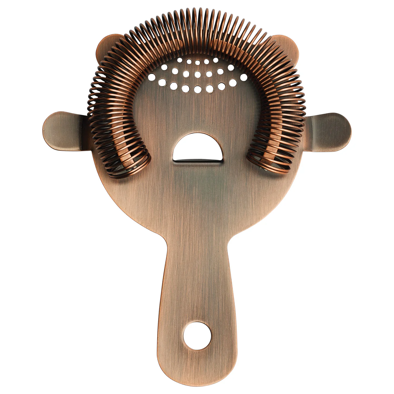 Winco BABS-6AC Antique Copper 4-Prong Strainer