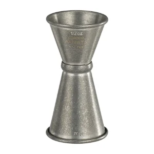 Winco BAJ-7CS Crafted Steel Jigger, 1/2 oz & 3/4 oz