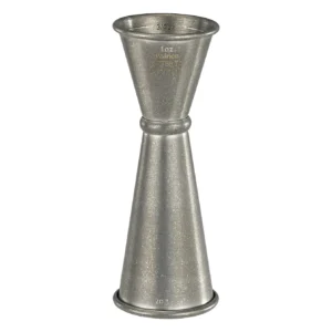 Winco BAJ-9CS Crafted Steel Jigger, 1 oz & 2 oz