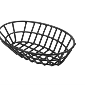 PE-Coated Oval Grid Basket