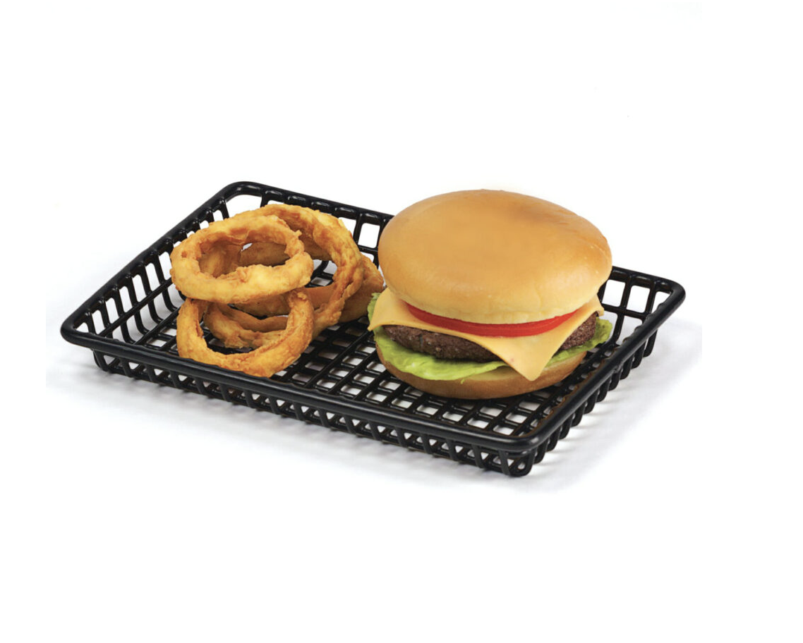 PE-Coated Rectangular Grid Basket - Image 3