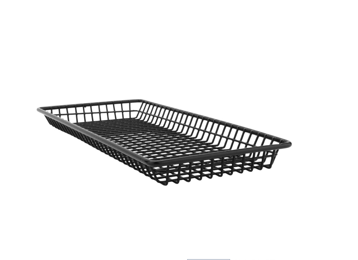 PE-Coated Rectangular Grid Basket