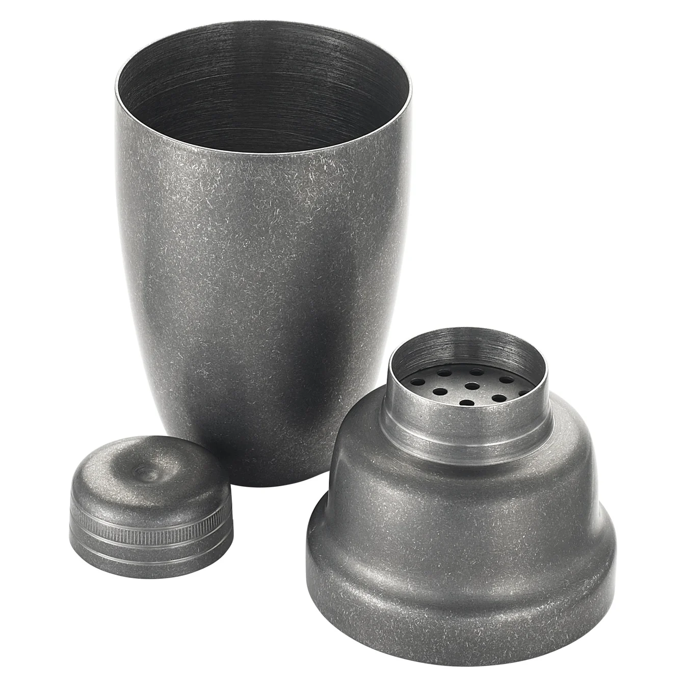 Winco BASS-16CS Crafted Steel Shaker Set, 16 oz - Image 2