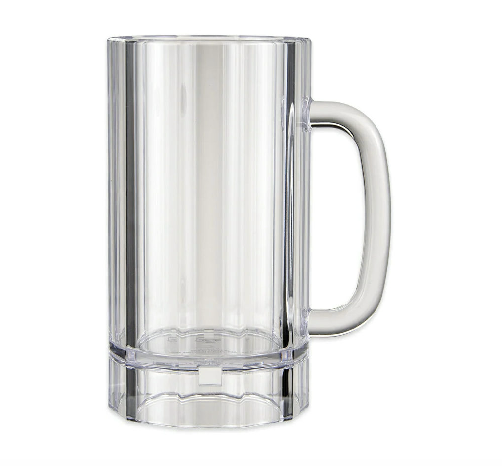 Premium Smooth Clear Beer Mug