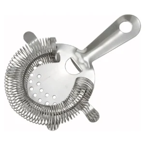 Winco BST-4P Stainless Steel 4-Prong Spring Strainer
