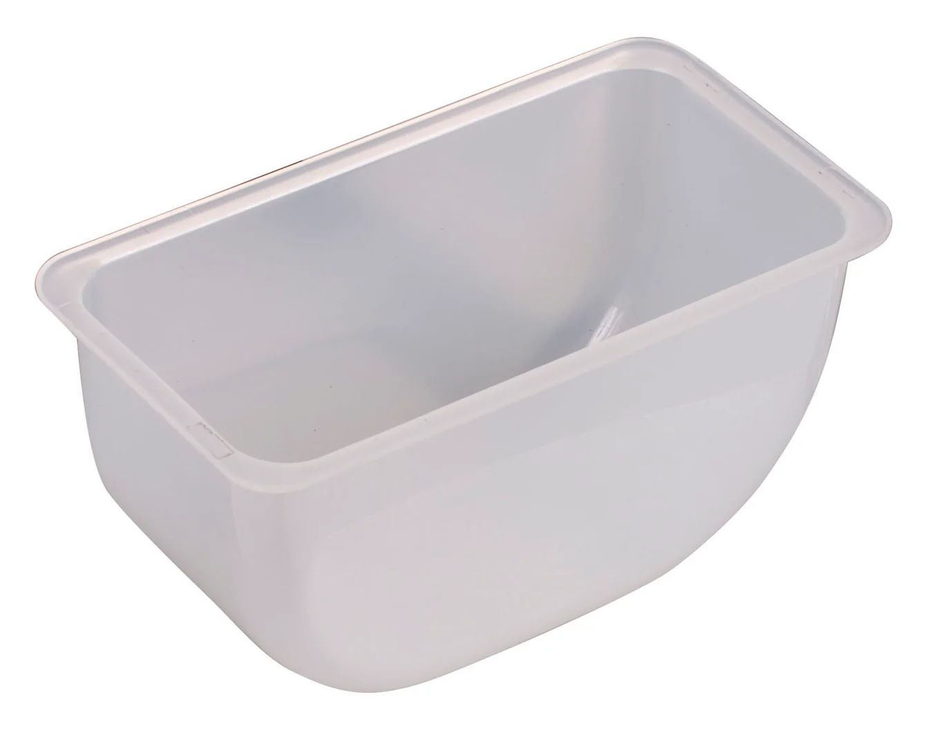 Winco CCH-6 Black Plastic Condiment Holder, 6 Compartments, NSF - Image 3