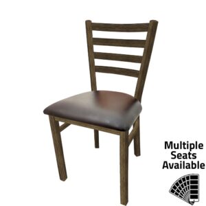 CM-234W Metalwood Ladderback Chair - Driftwood Finish