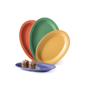 Mix Colors Melamine Oval Platter