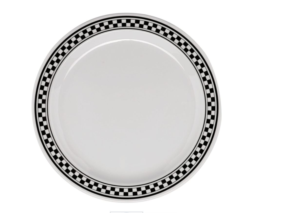 Specialty Melamine Round Plate - Image 3