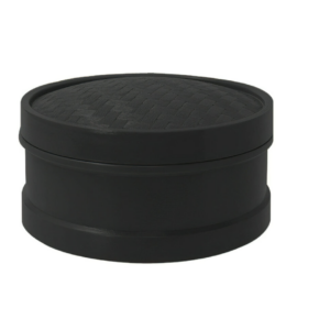 Black Melamine Steamer Set
