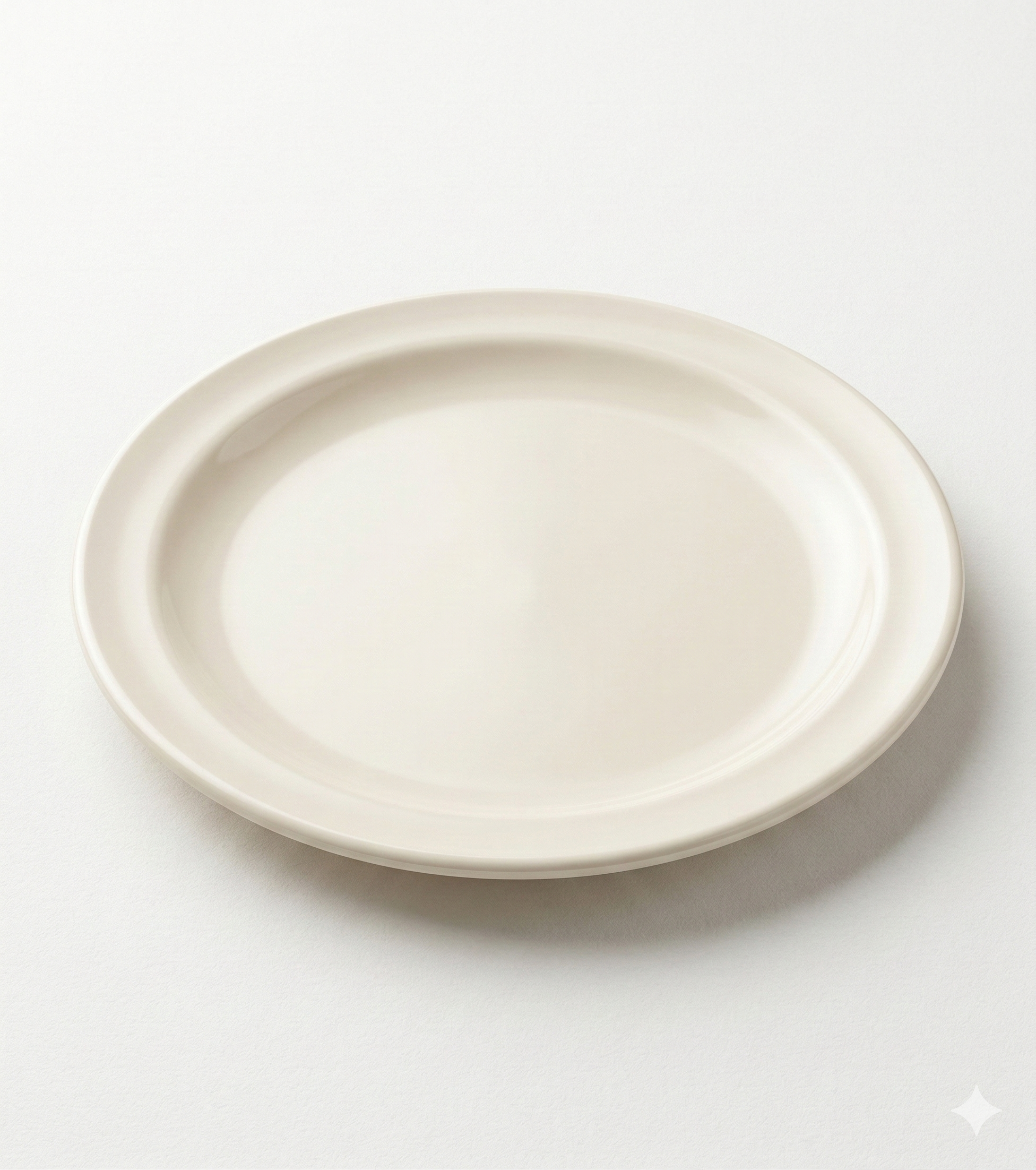 Diamond Ivory Melamine Plates and Oval Platters - Image 3