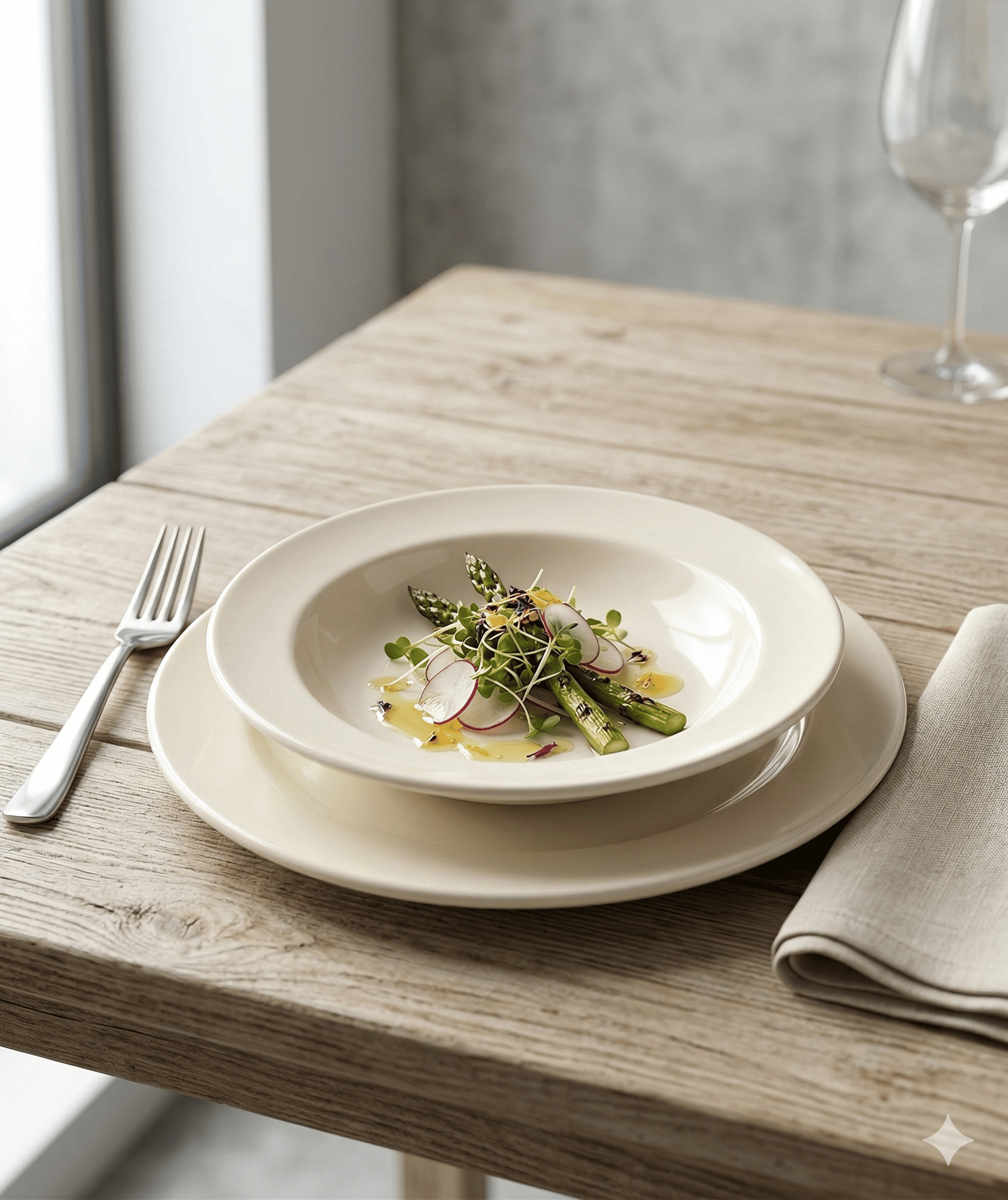 Diamond Ivory Melamine Plates and Oval Platters - Image 5