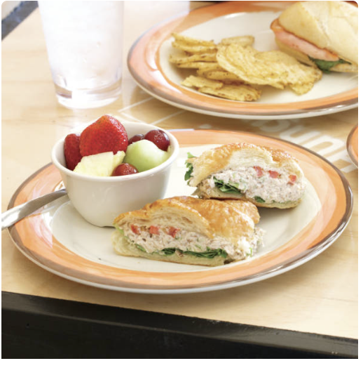 Kanello Melamine Wide Rim Plates - Image 6