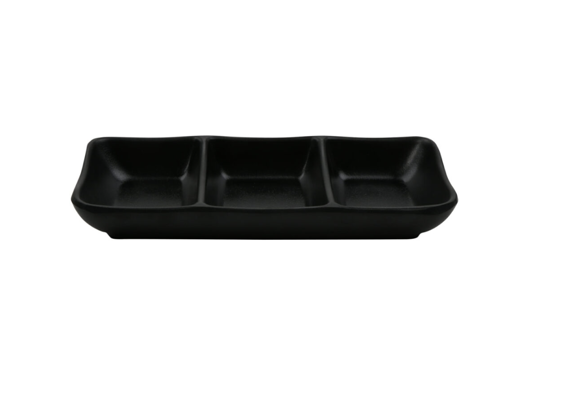 Nara Black Melamine Sauce & Side Dish - Image 5