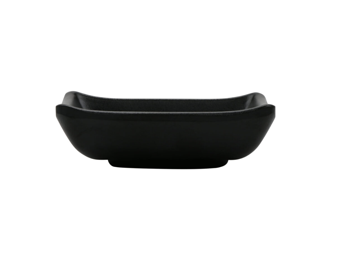 Nara Black Melamine Sauce & Side Dish - Image 2