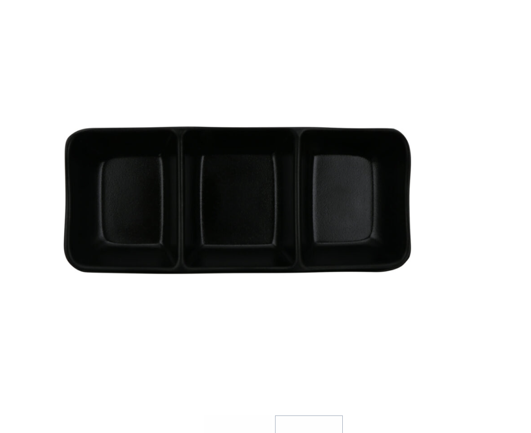 Nara Black Melamine Sauce & Side Dish - Image 3