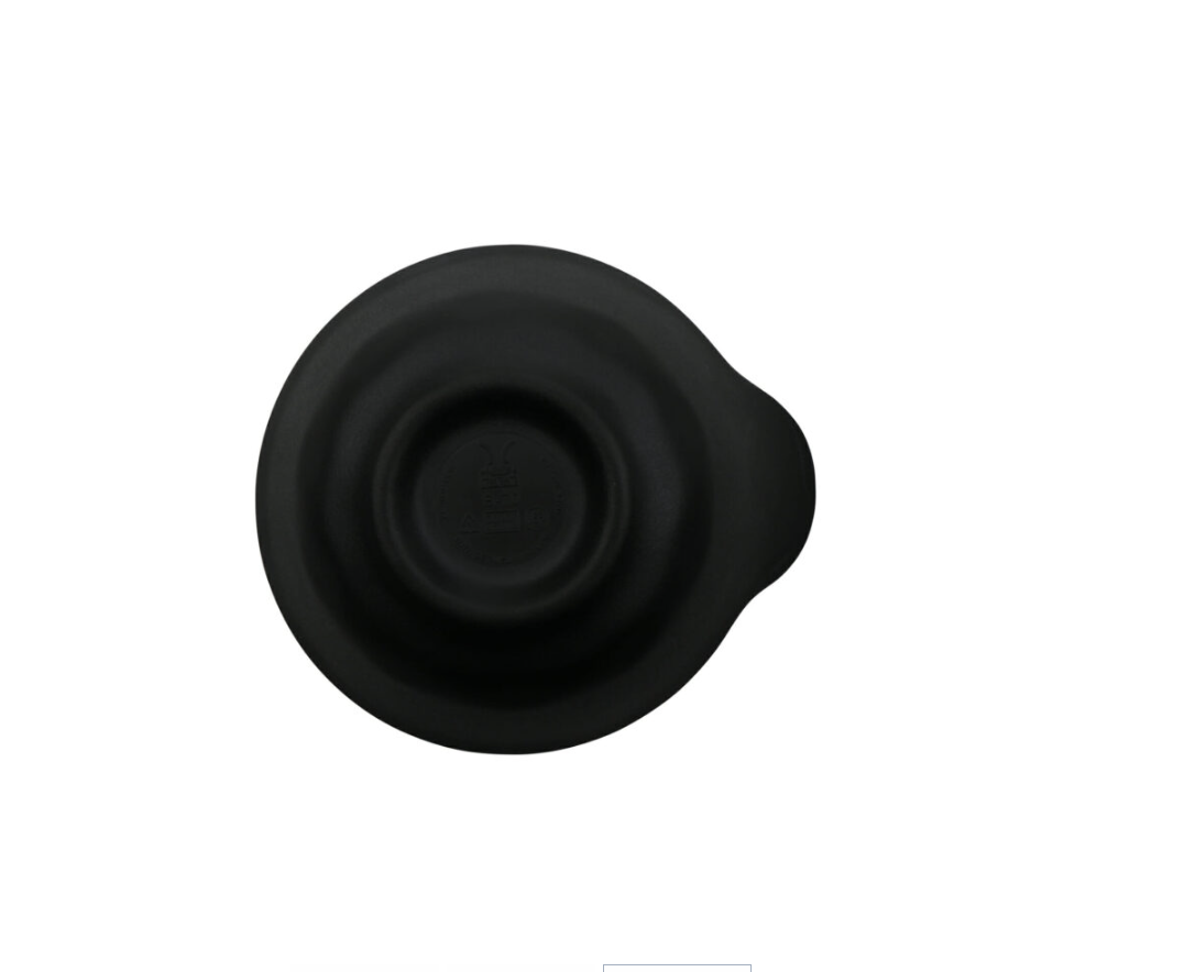 Nara Black Melamine Bowl with Handle - Image 2