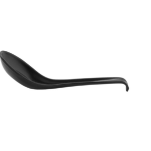 Nara Black Melamine Soup Spoon