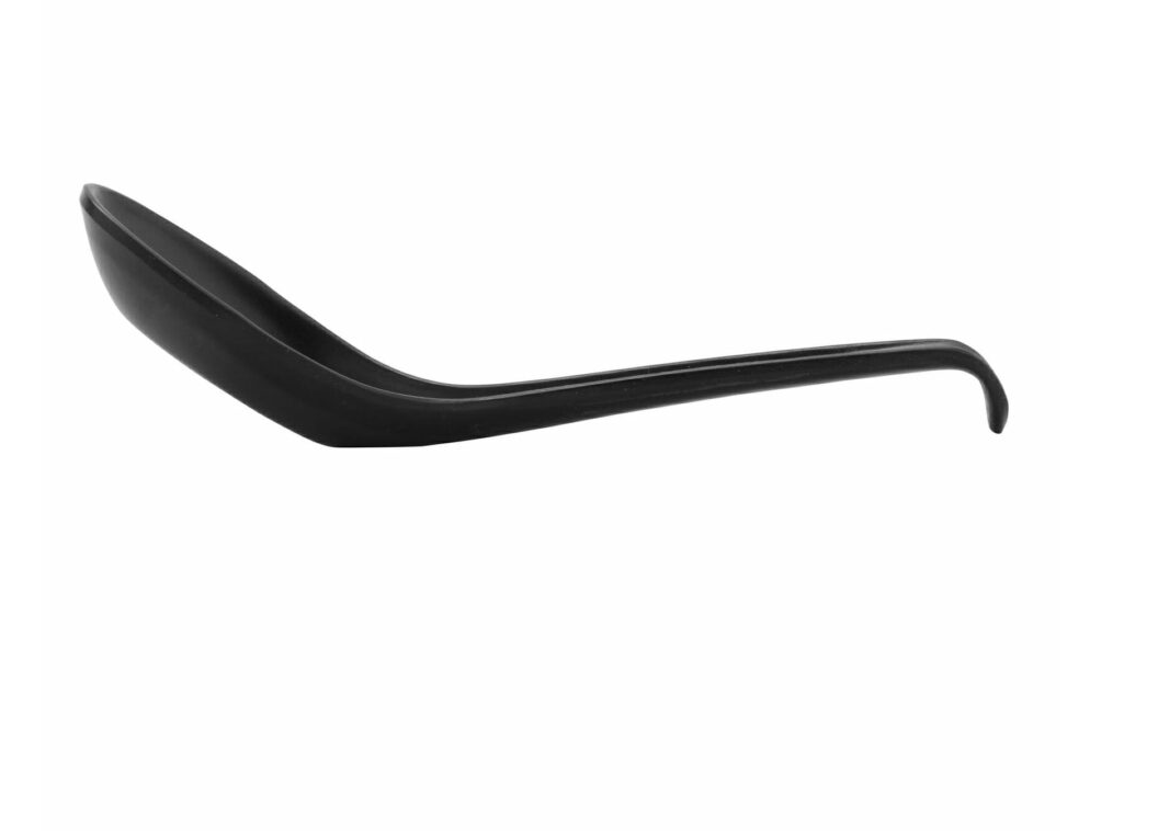 Nara Black Melamine Soup Spoon - Image 2