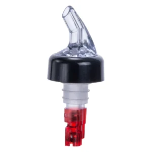 Winco PPA-100 Premium Measured Pourer, 1 oz, Red Tail