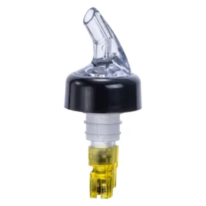 Winco PPA-150 Premium Measured Pourer, 1-1/2 oz, Yellow Tail
