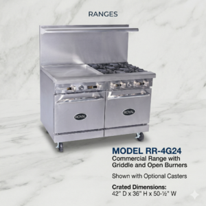 Royal 48" Commercial Gas Restaurant Range Series
