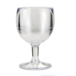 Specialty Break-Resistant Round Goblet & Schooner