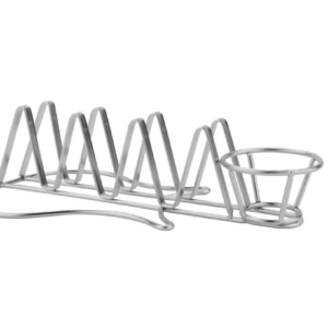 Guitar-Shaped Stainless Steel Taco Holder
