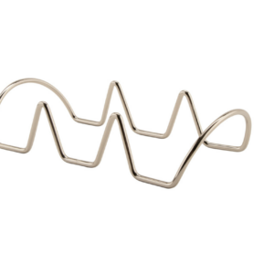 Curved Wire Stainless Steel Taco Holder