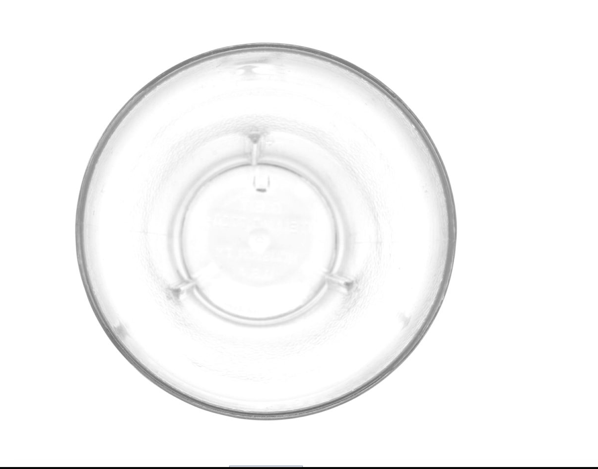 Clear Textured Bell Tumbler - Image 2