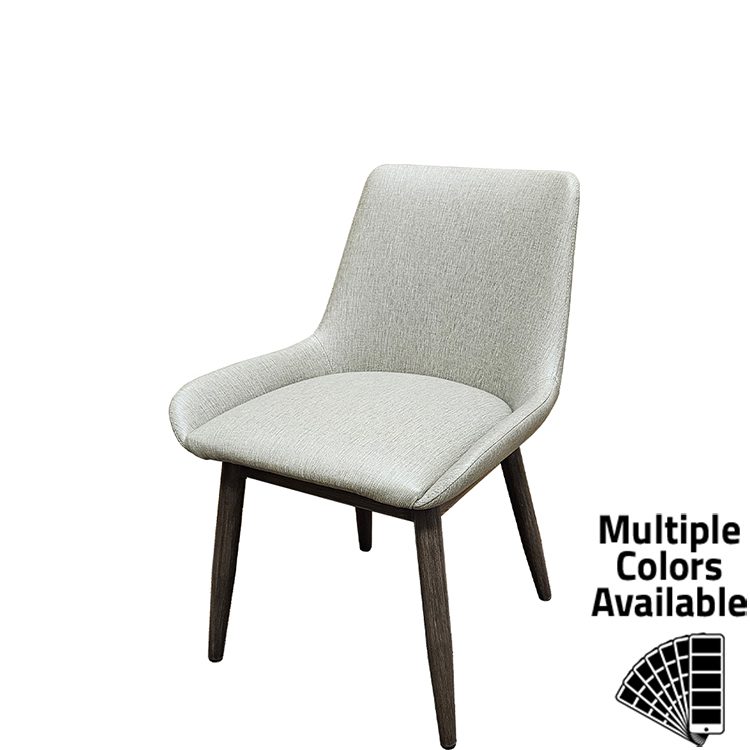 Amata Chair with Upholstered Bucket