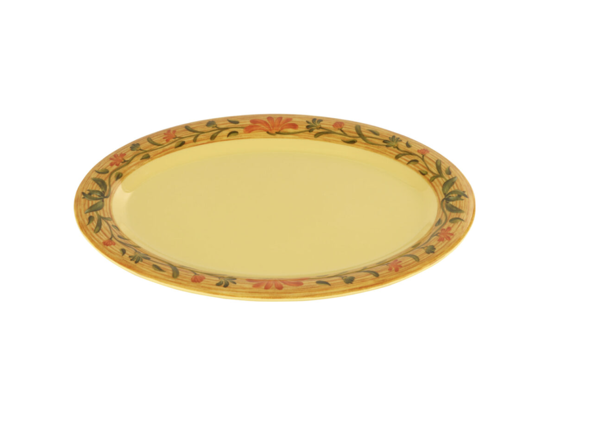 Venetian Oval Melamine Platter