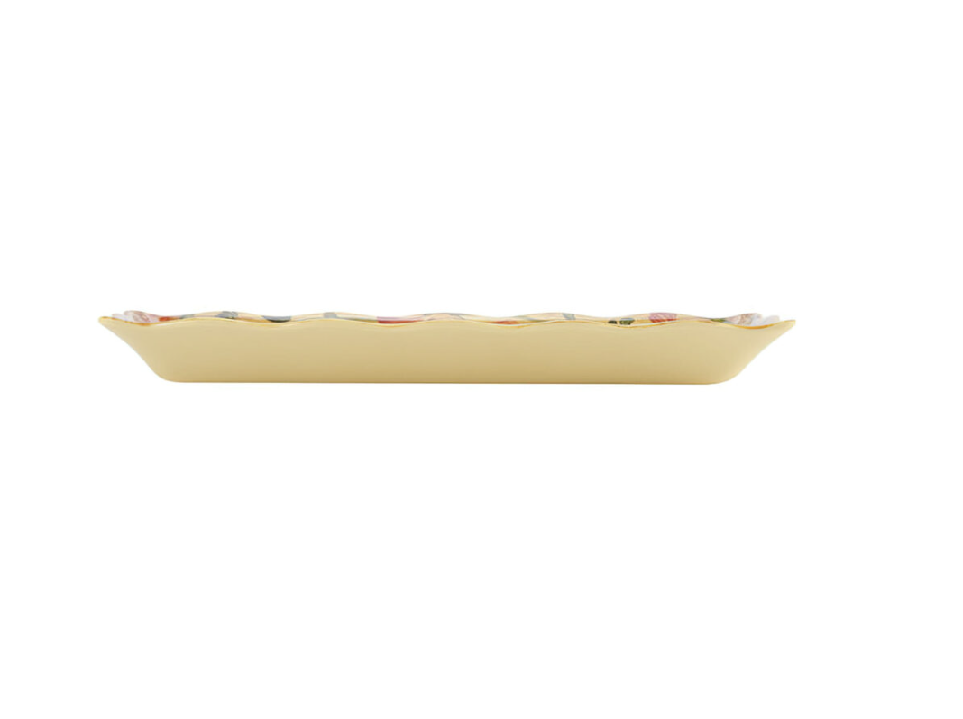 Venetian Scalloped Melamine Tray - Image 4
