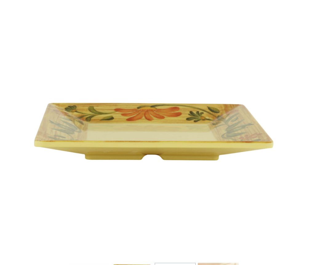 Venetian Square Melamine Plate