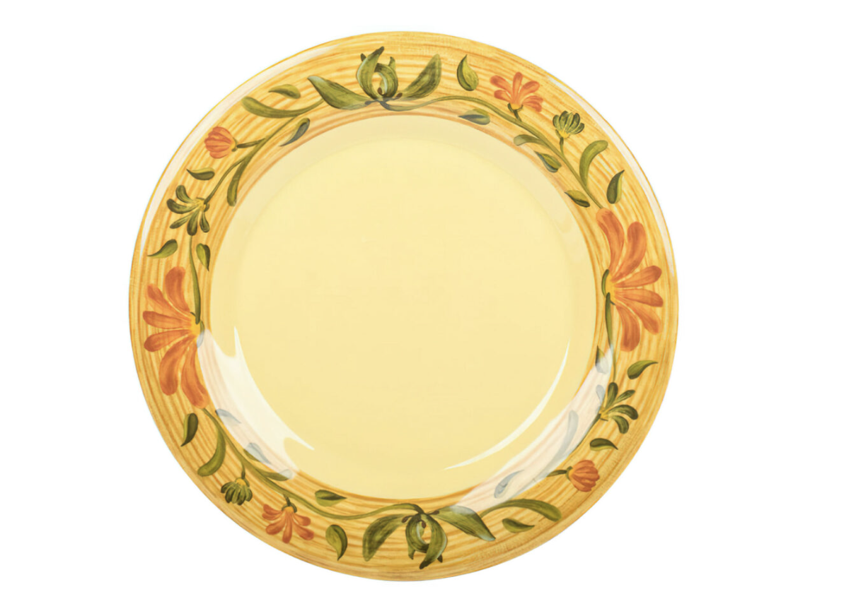 Venetian Wide Rim Melamine Plate