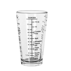 Libbey Commercial Measuring Glasses