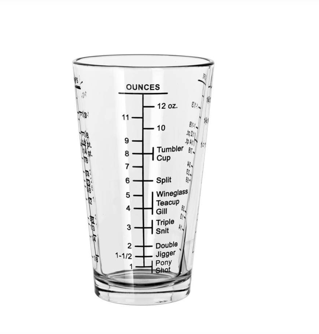 Libbey Commercial Measuring Glasses
