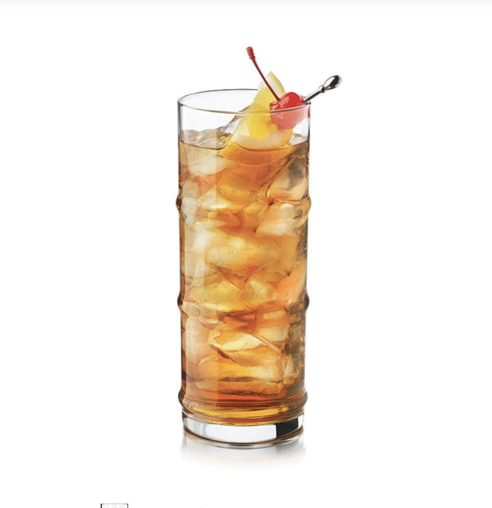 Libbey 32802 Bamboo Cooler 16 oz. Glass - Image 3