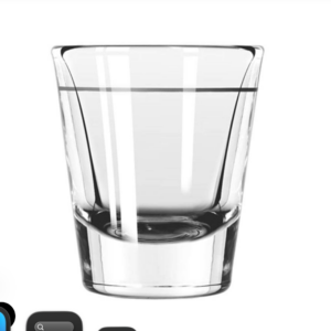 Libbey Fluted Lined Whiskey Shot Glasses