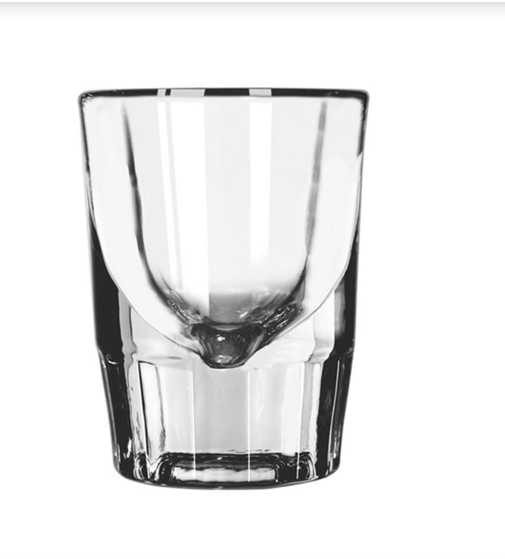 Libbey Fluted Whiskey Shot Glasses