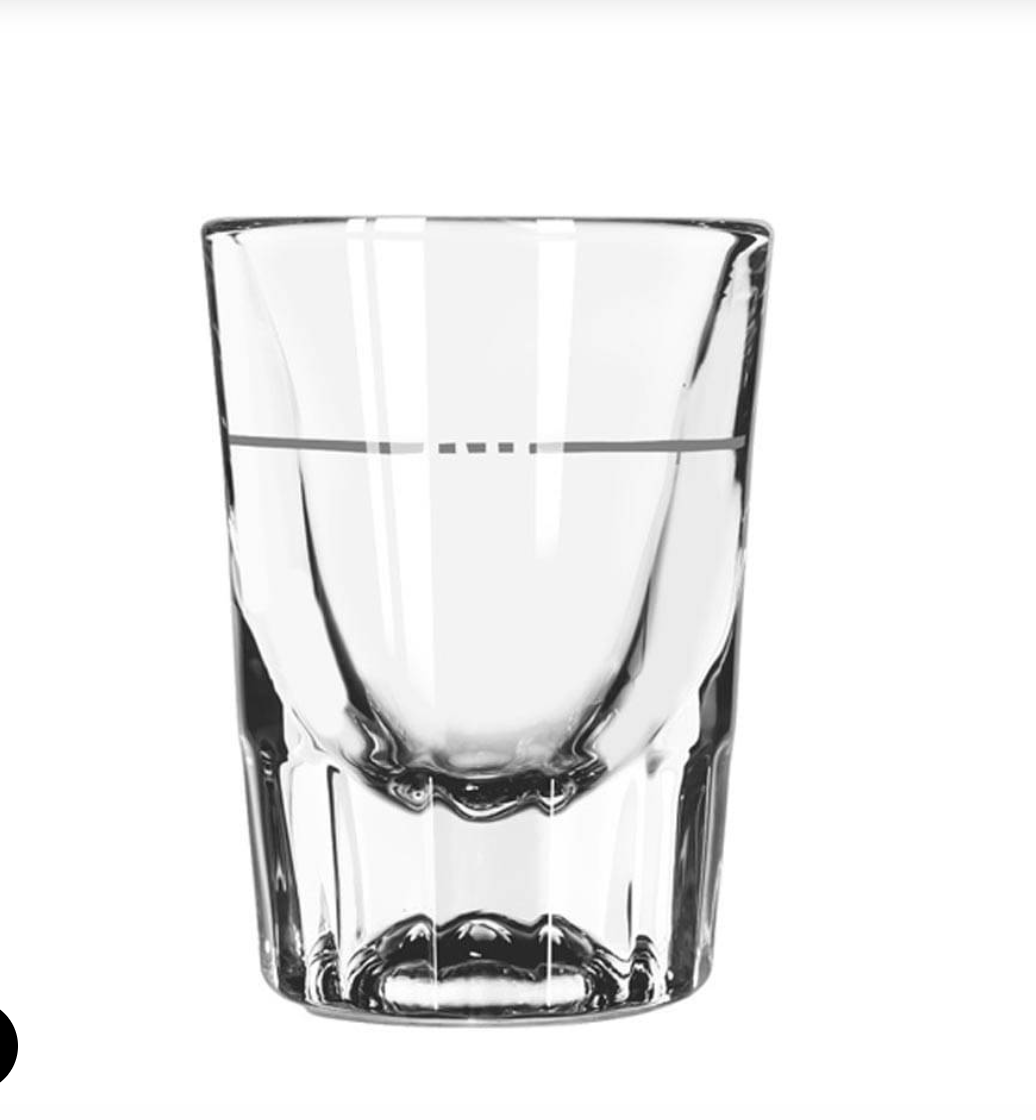 Libbey Fluted Lined Whiskey Shot Glasses - Image 3
