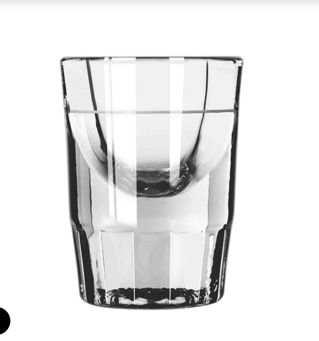 Libbey Fluted Lined Whiskey Shot Glasses - Image 2