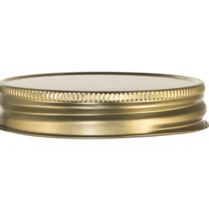 Libbey Gold Metal Lid for Drinking & Storage Jars