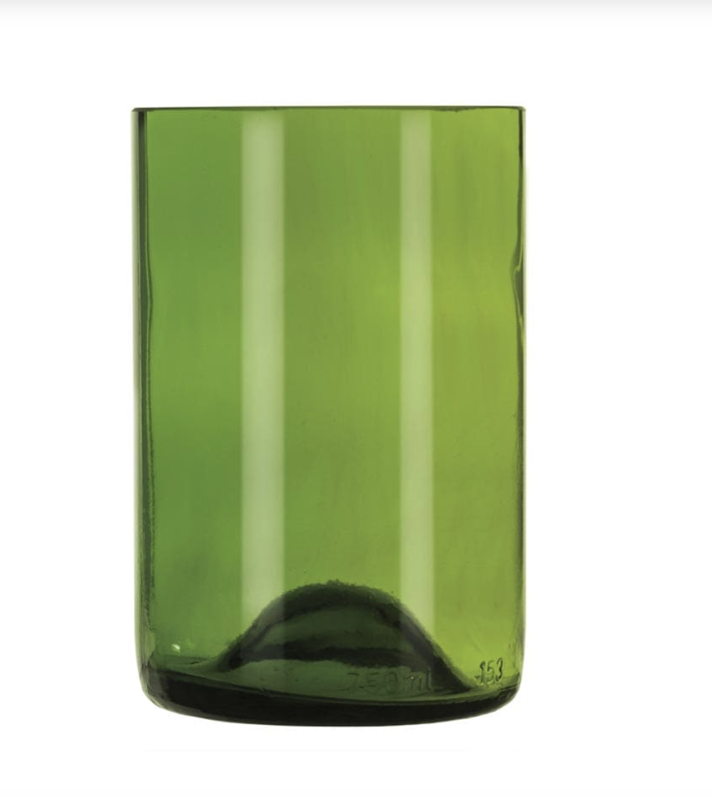 Libbey Miscellaneous Barware Upcycled-Style Green Tumblers