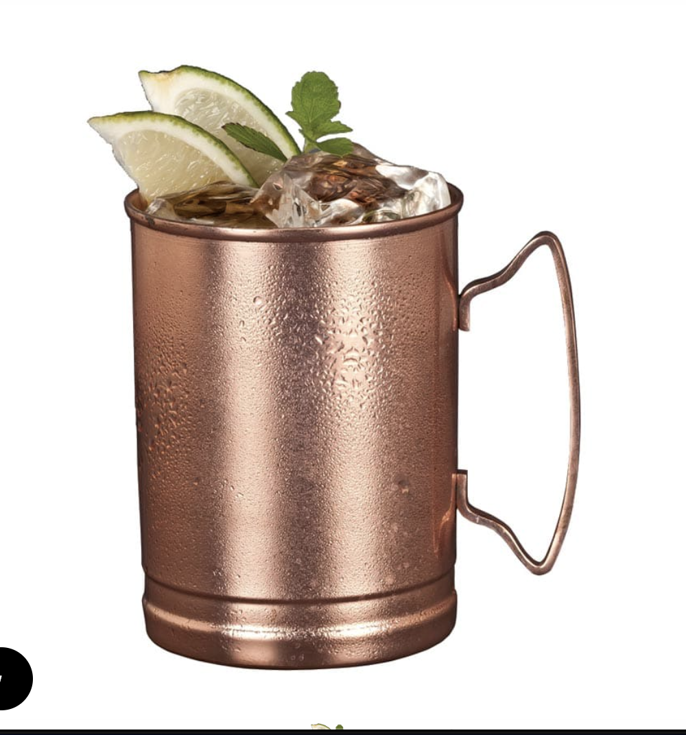 Smooth Copper Finish Moscow Mules