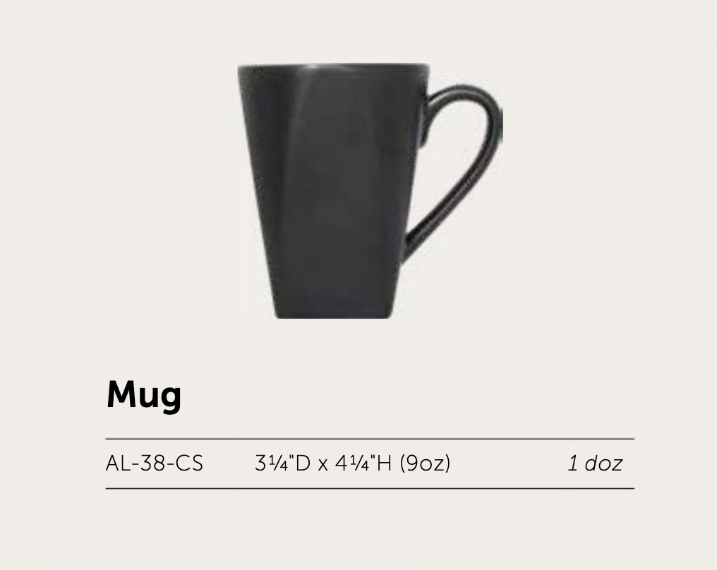 Carbon Black Reactive Glaze Mug - Image 2
