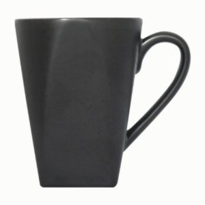 Carbon Black Reactive Glaze Mug