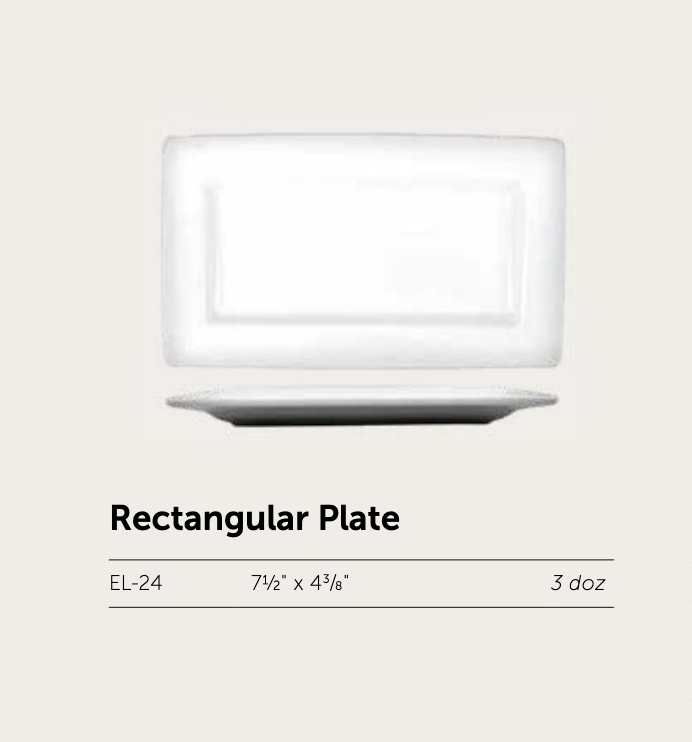 Elite Rectangular Plate - Image 2