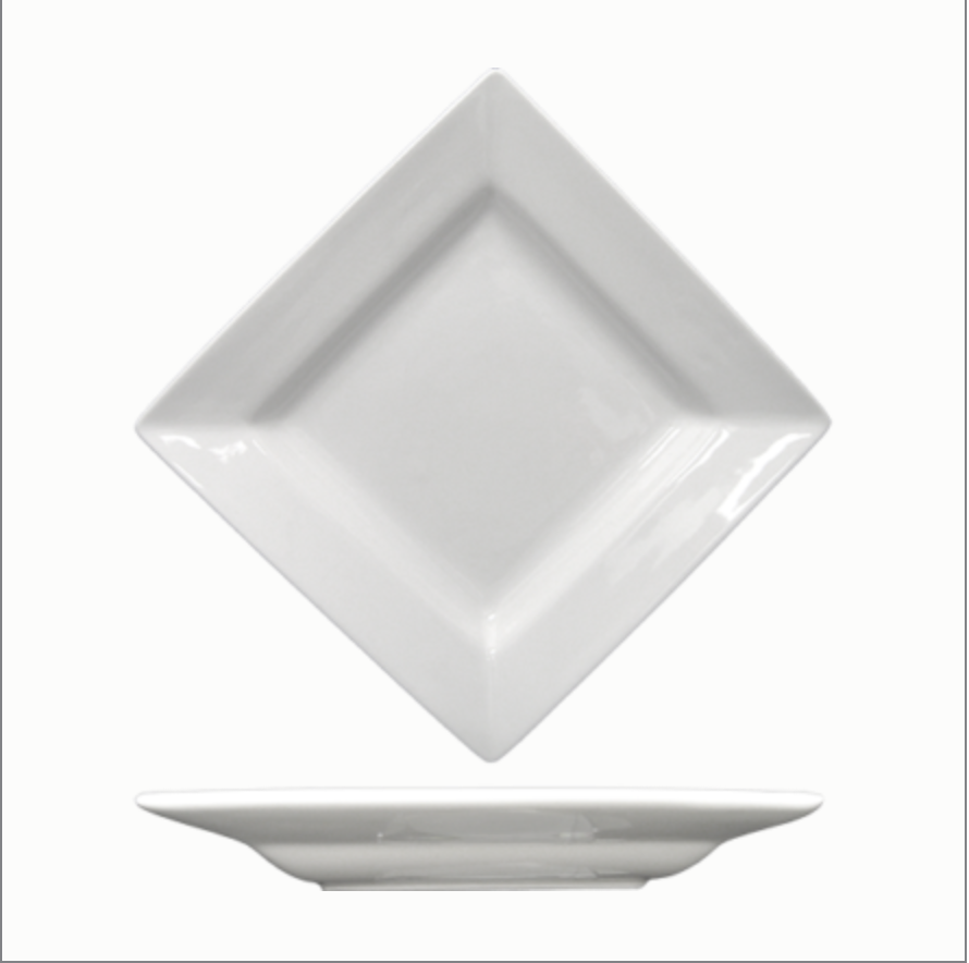 Elite Deep Square Plate